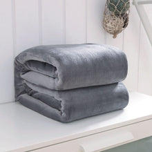 Load image into Gallery viewer, 1pcs 50x70cm Flannel Premium Gifts Small Super Warm Solid Warm Micro Plush Fleece Blanket Throw Rug Sofa Bedding