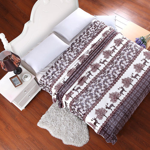 Brand Super cheap 150x200cm soft blanket bedding children sheep blanket christmas gift cover on the bed sheet blanket for winter
